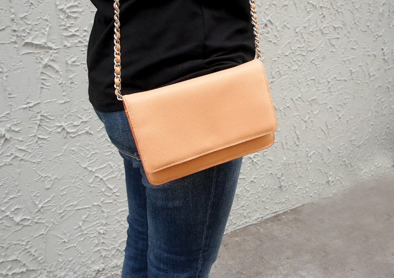 图片[2]-手工皮具图纸 单肩挎包cr007-皮艺果手工皮具图纸