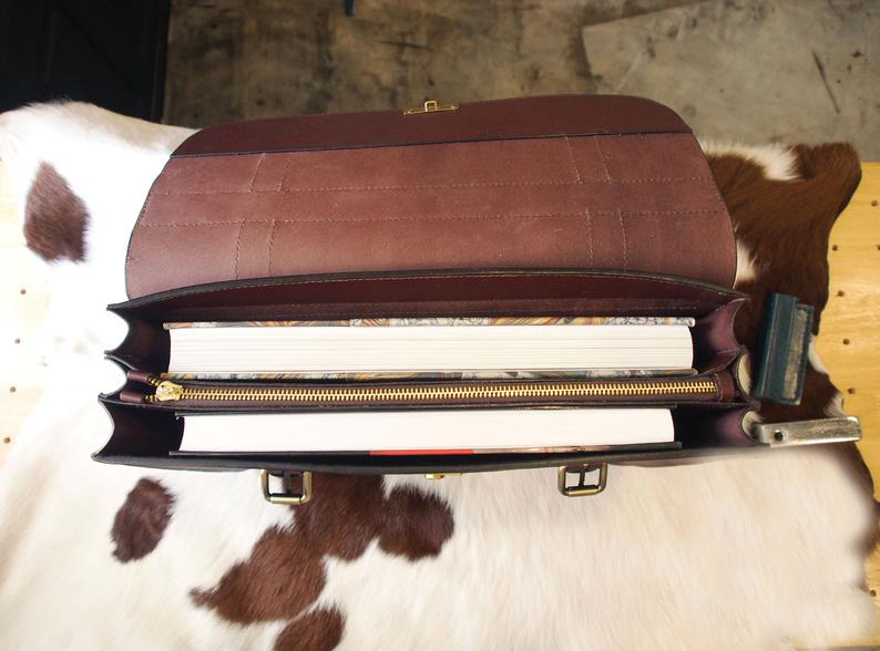 图片[4]-手工皮具图纸 公文包cr010-皮艺果手工皮具图纸