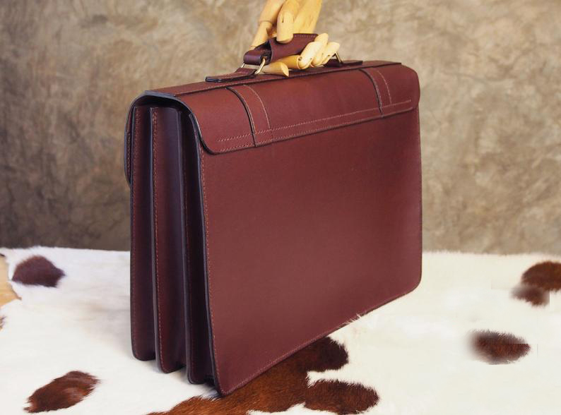 图片[3]-手工皮具图纸 公文包cr010-皮艺果手工皮具图纸