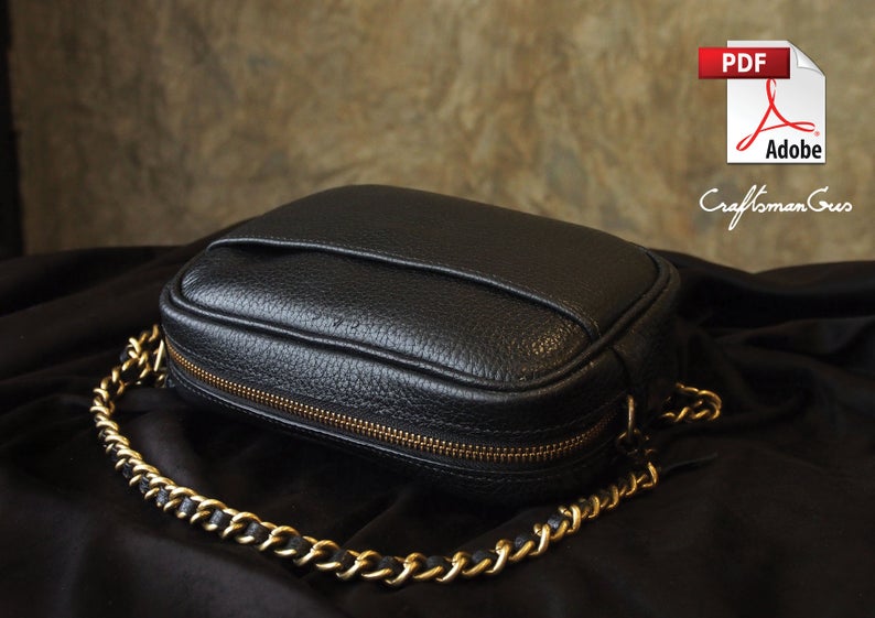 图片[2]-手工皮具图纸 豆腐包cr016-皮艺果手工皮具图纸