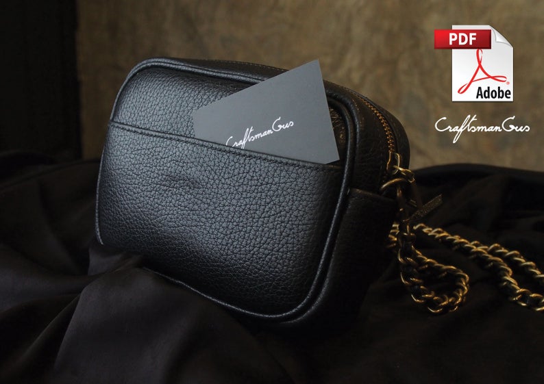 图片[3]-手工皮具图纸 豆腐包cr016-皮艺果手工皮具图纸