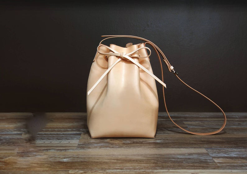 图片[2]-手工皮具图纸 水桶包 cr021-皮艺果手工皮具图纸