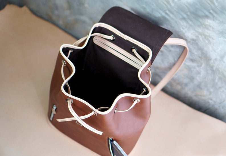 图片[4]-手工皮具图纸 水桶背包 cr022-皮艺果手工皮具图纸