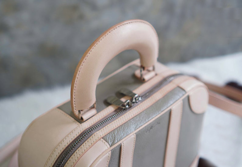 图片[3]-手工皮具图纸 手提小皮包 cr024-皮艺果手工皮具图纸