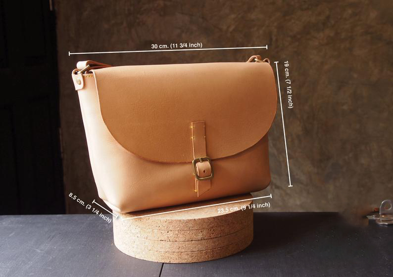 图片[3]-手工皮具图纸 邮差信使包 cr025-皮艺果手工皮具图纸