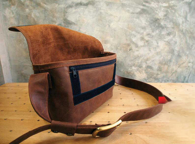 图片[2]-手工皮具图纸 邮差信使包 cr026-皮艺果手工皮具图纸