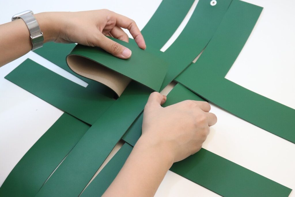 图片[3]-手工皮具图纸 编织包D002-皮艺果手工皮具图纸