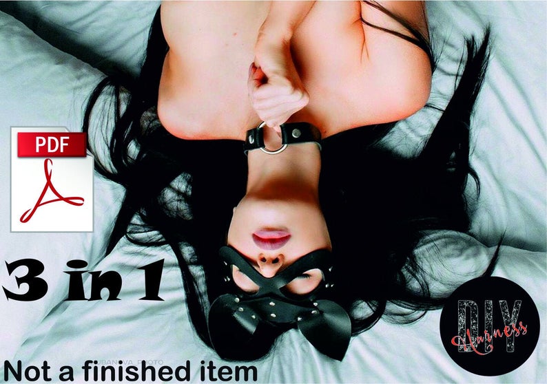 图片[3]-手工皮具图纸 SM情趣绑带sm008-皮艺果手工皮具图纸