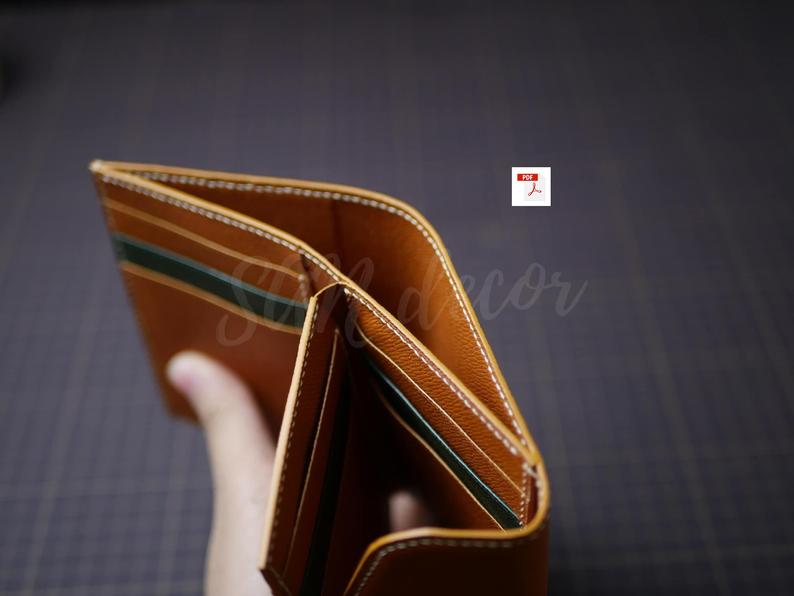 图片[4]-手工皮具图纸 多折卡包ds002-皮艺果手工皮具图纸