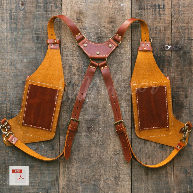 图片[2]-手工皮具图纸 机车胸衣ds007-皮艺果手工皮具图纸