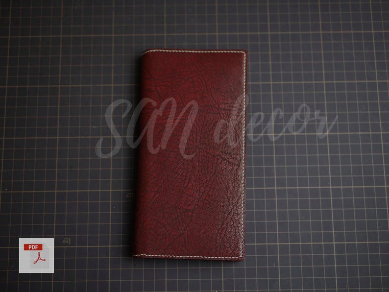 图片[3]-手工皮具图纸 钱卡一体包ds016-皮艺果手工皮具图纸