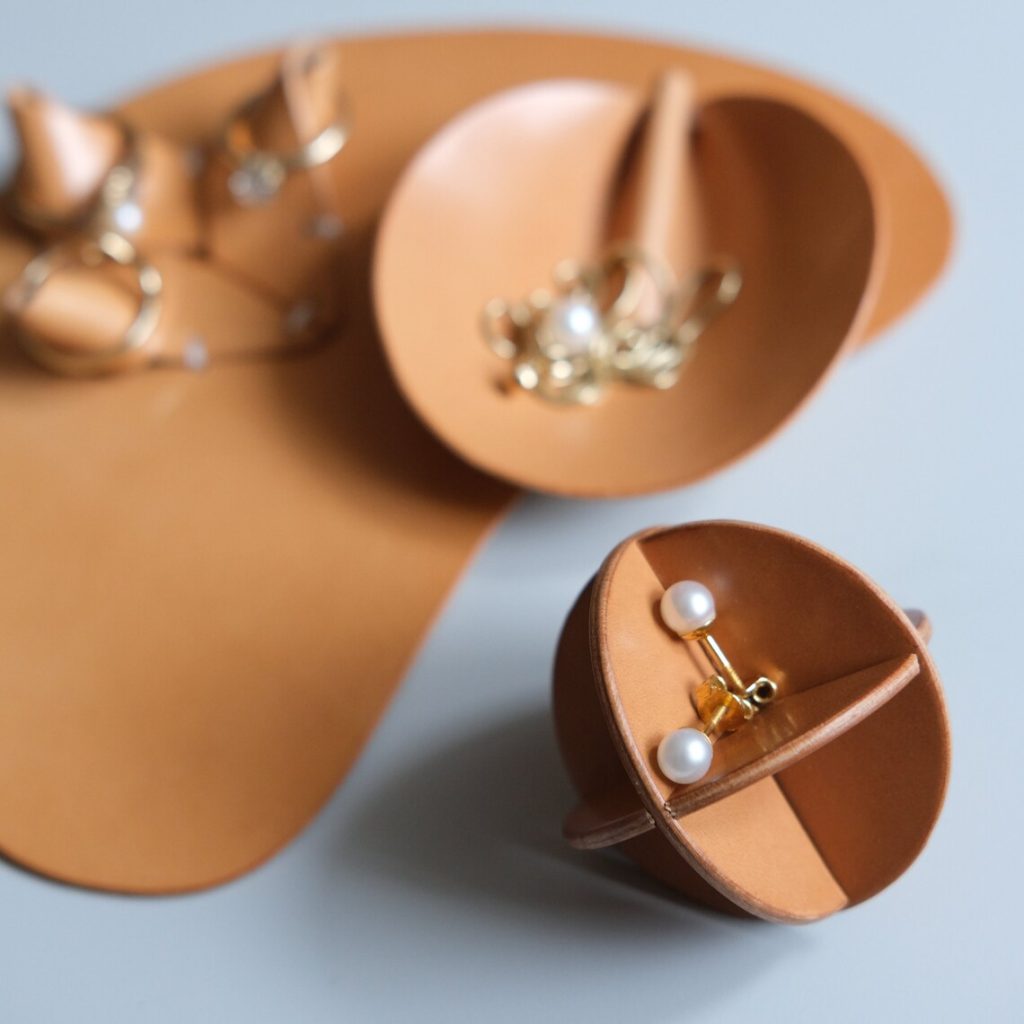 图片[2]-手工皮具图纸 首饰盘dg001-皮艺果手工皮具图纸