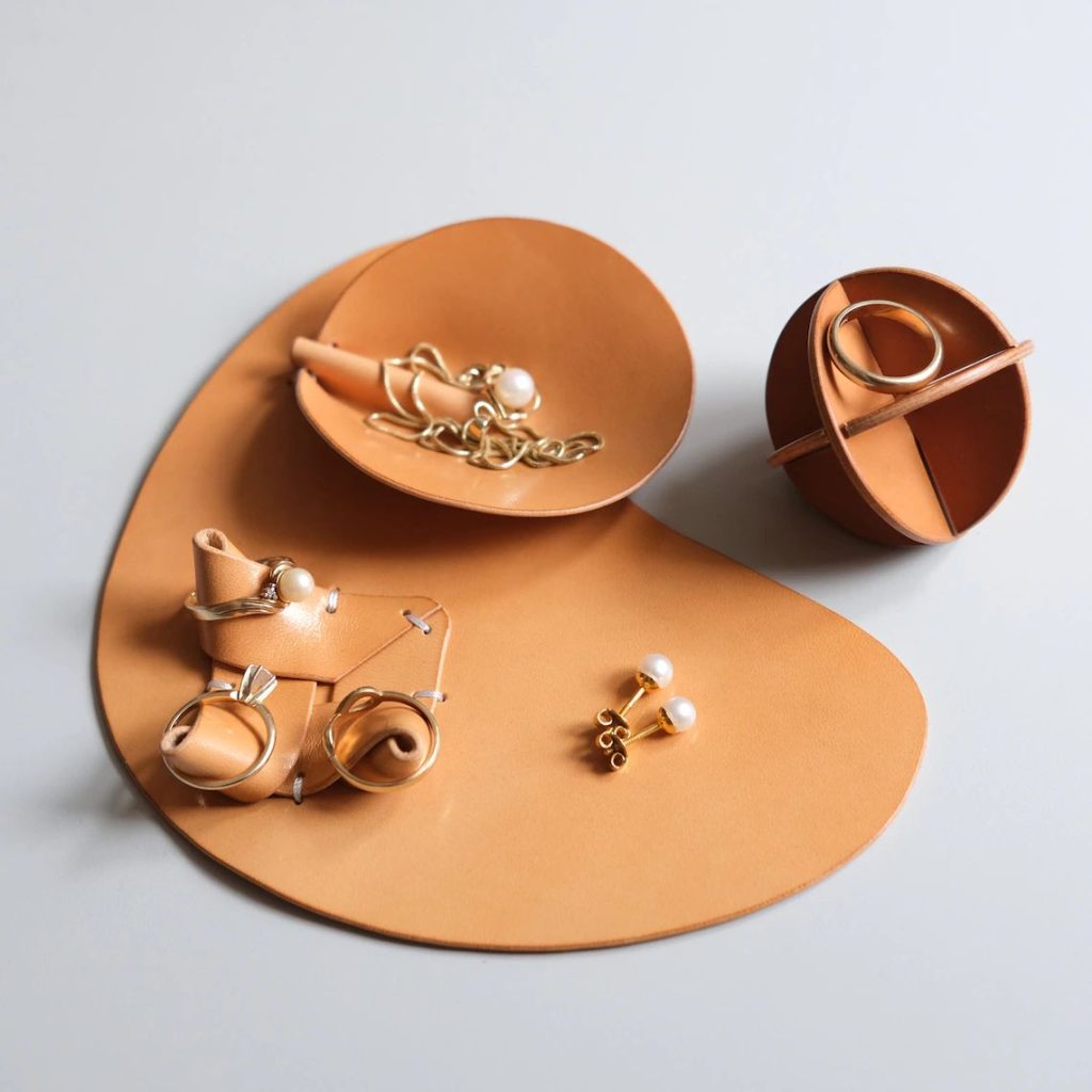 图片[3]-手工皮具图纸 首饰盘dg001-皮艺果手工皮具图纸