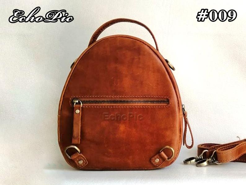 图片[2]-手工皮具图纸 双肩小背包ec014-皮艺果手工皮具图纸