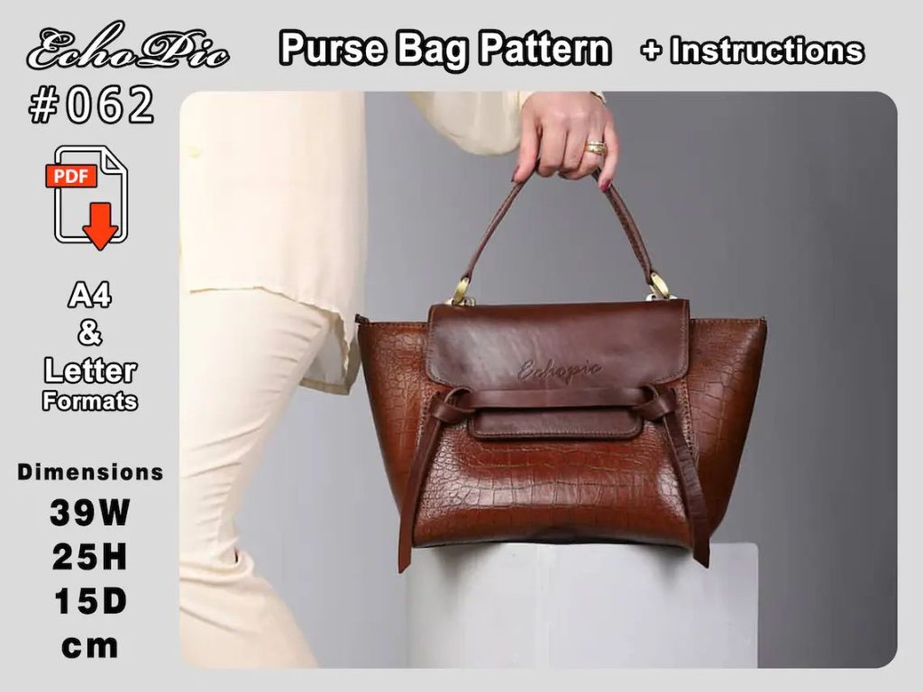 图片[3]-手工皮具图纸 鲶鱼包ec031-皮艺果手工皮具图纸