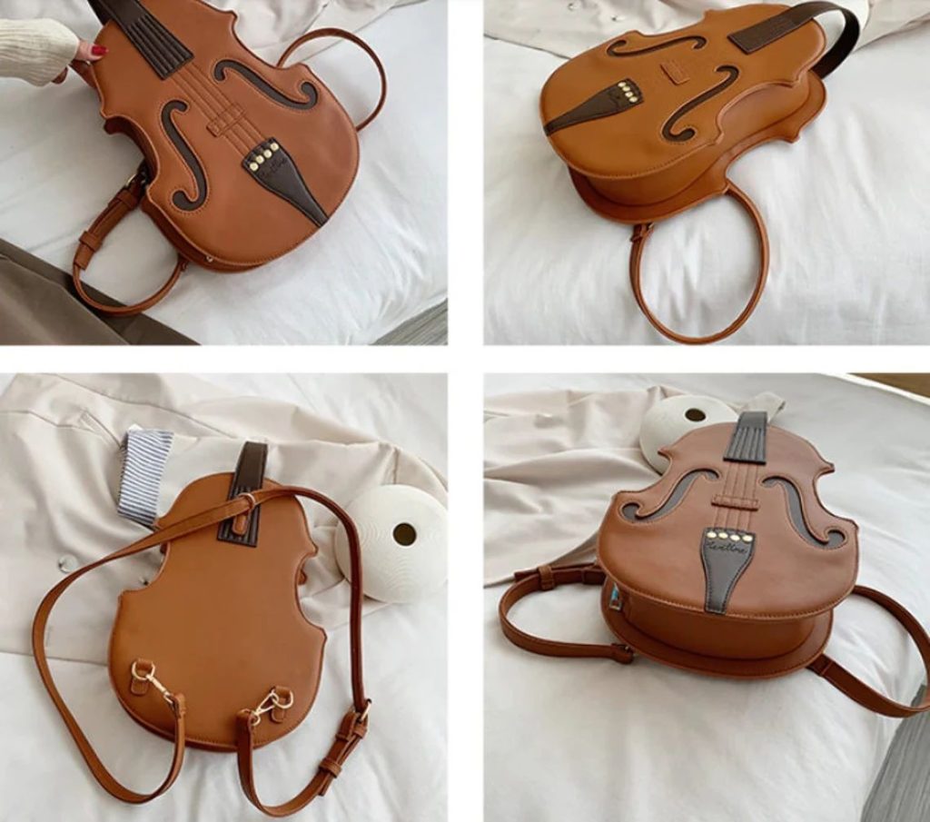 图片[1]-手工皮具图纸 琴包eb002-皮艺果手工皮具图纸