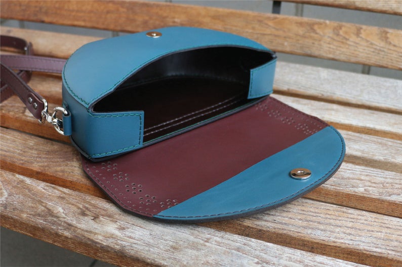 图片[2]-手工皮具图纸 挎包ed003-皮艺果手工皮具图纸