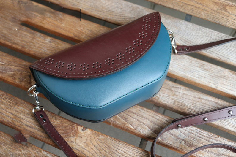 图片[4]-手工皮具图纸 挎包ed003-皮艺果手工皮具图纸