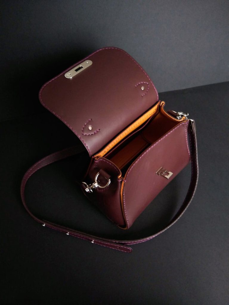 图片[2]-手工皮具图纸 手提包ed005-皮艺果手工皮具图纸