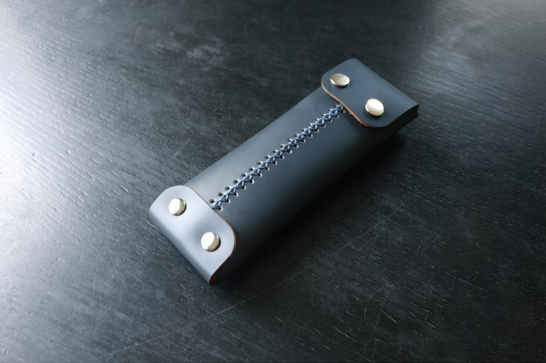 图片[2]-手工皮具图纸 一片式笔袋ed010-皮艺果手工皮具图纸