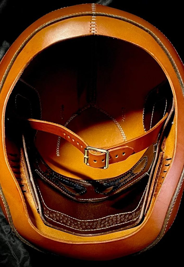 图片[2]-手工皮具图纸 冲锋头盔gc001-皮艺果手工皮具图纸