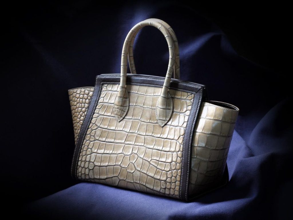 图片[1]-手工皮具图纸 手提包gl002-皮艺果手工皮具图纸