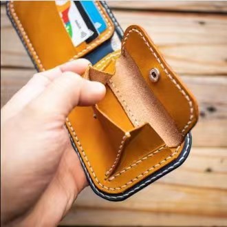 图片[2]-手工皮具图纸 卡包go005-皮艺果手工皮具图纸