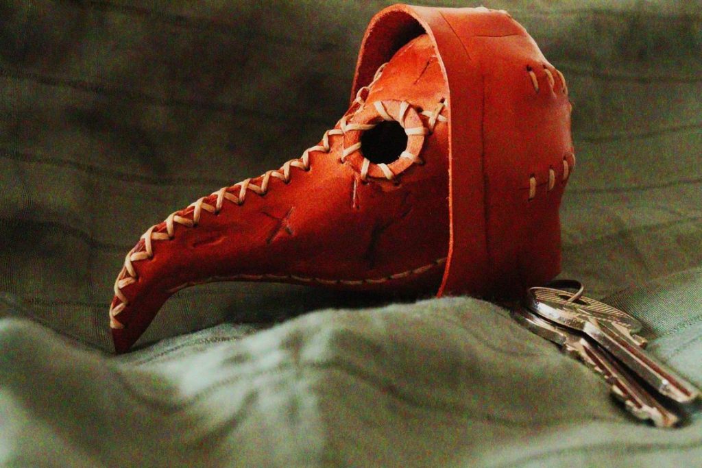 图片[3]-手工皮具图纸 鸟嘴挂件go007-皮艺果手工皮具图纸