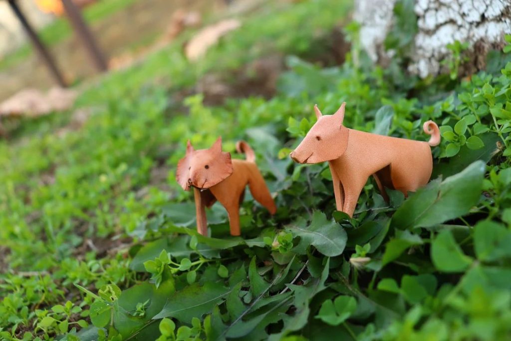 图片[3]-手工皮具图纸 皮小狗go009-皮艺果手工皮具图纸