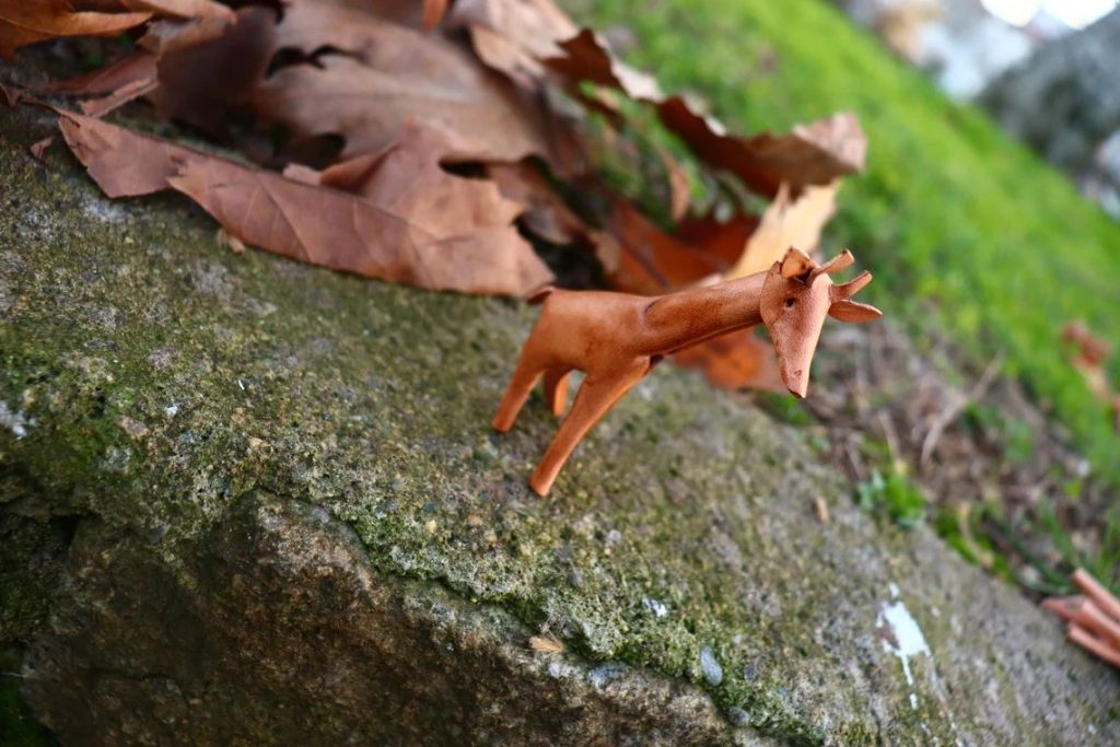 图片[3]-手工皮具图纸 长颈鹿go010-皮艺果手工皮具图纸