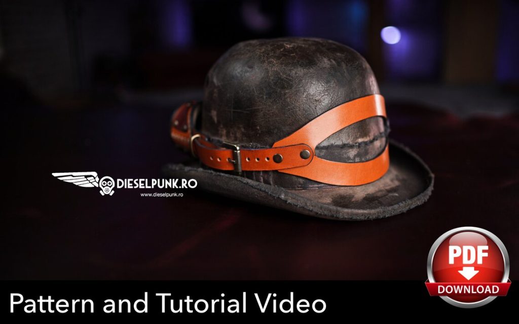 图片[3]-手工皮具图纸 护目镜di044-皮艺果手工皮具图纸