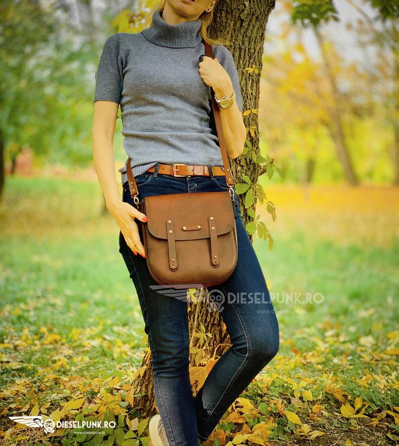 图片[3]-手工皮具图纸 邮差包di061-皮艺果手工皮具图纸