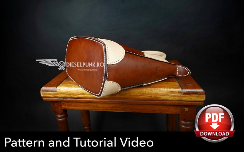 图片[2]-手工皮具图纸 托特包di067-皮艺果手工皮具图纸