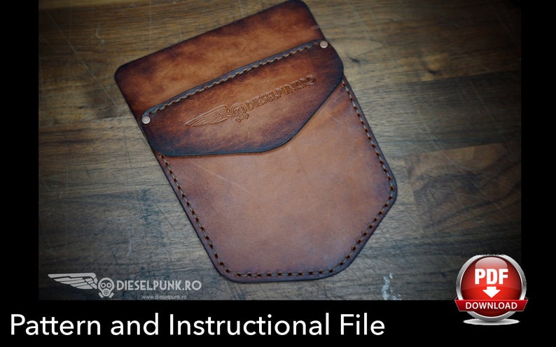 图片[3]-手工皮具图纸 理发工具袋di078-皮艺果手工皮具图纸