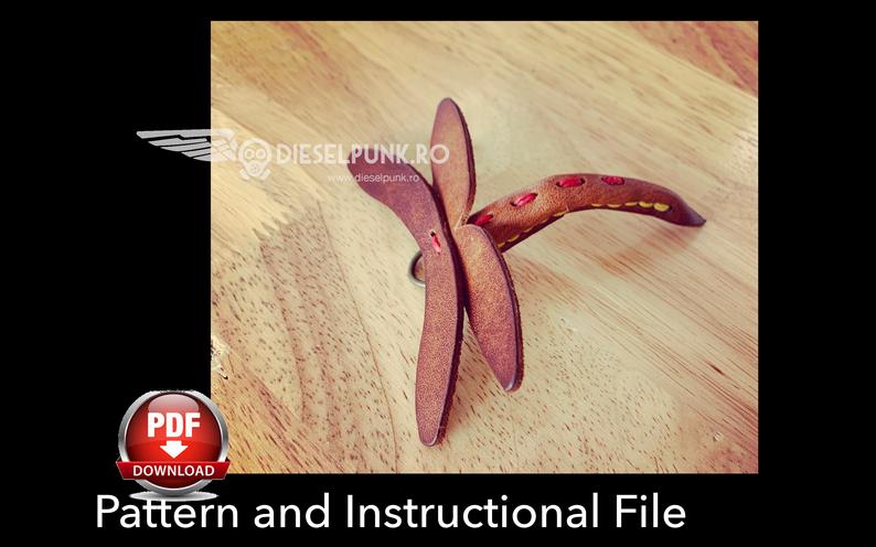 手工皮具图纸 小挂件di102-皮艺果手工皮具图纸