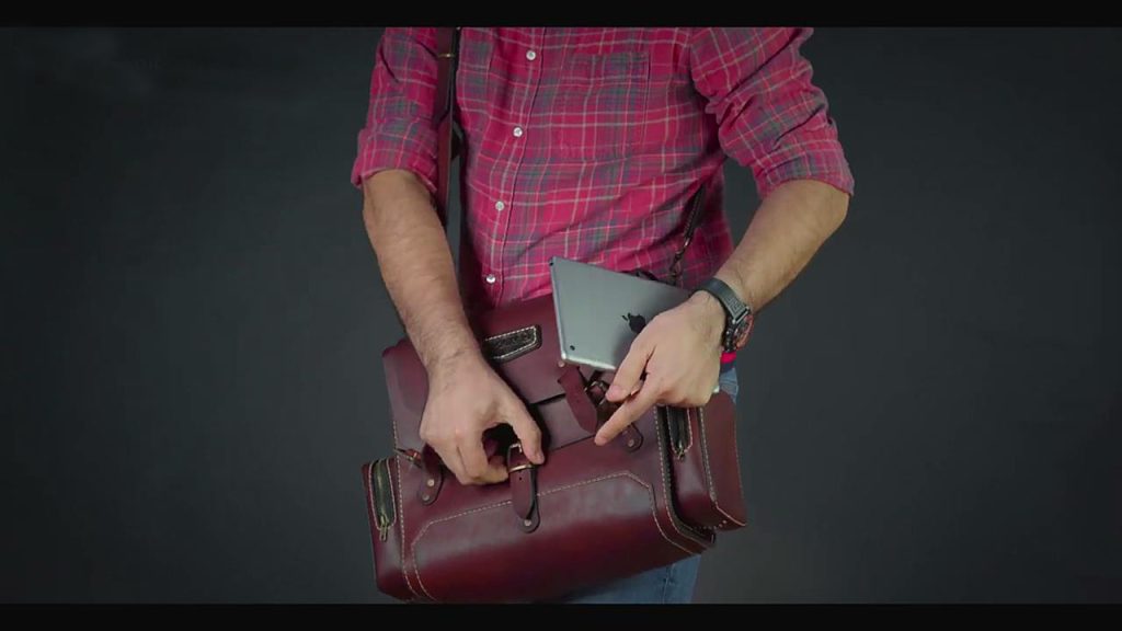 图片[2]-手工皮具图纸 邮差包di106-皮艺果手工皮具图纸