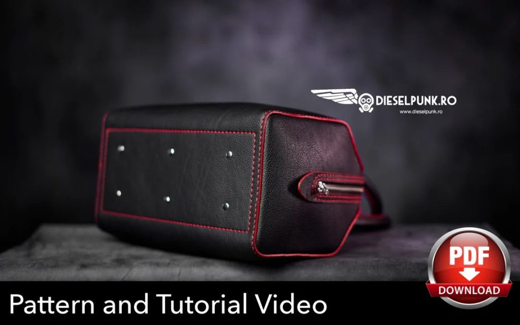 图片[2]-手工皮具图纸 波士顿包di148-皮艺果手工皮具图纸