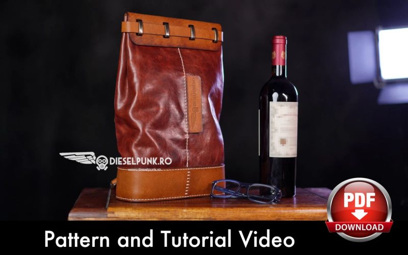 手工皮具图纸 电脑包di159-皮艺果手工皮具图纸