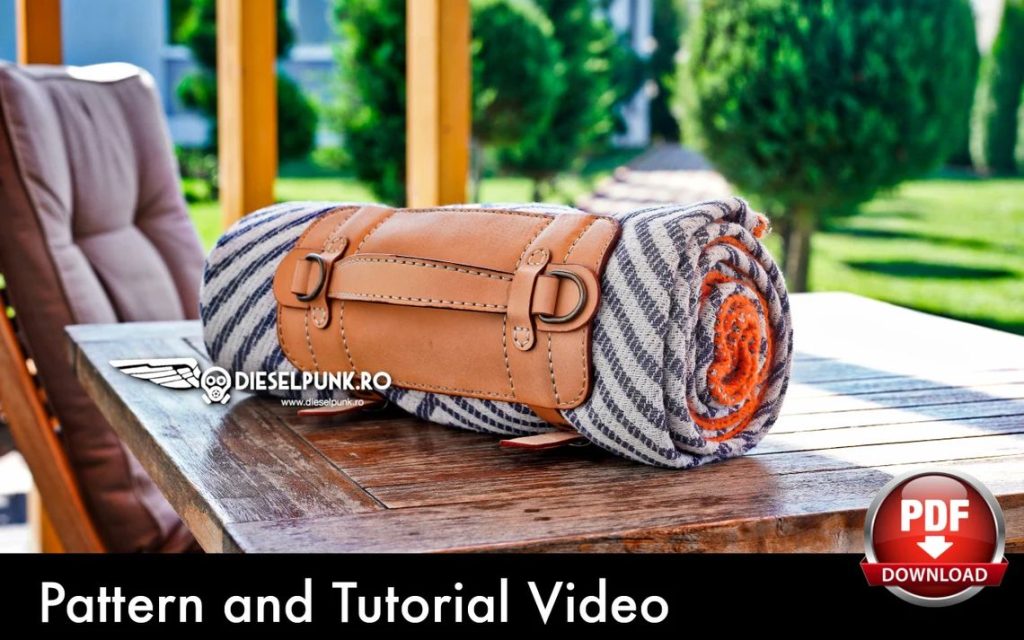 图片[3]-手工皮具图纸 收纳带di170-皮艺果手工皮具图纸