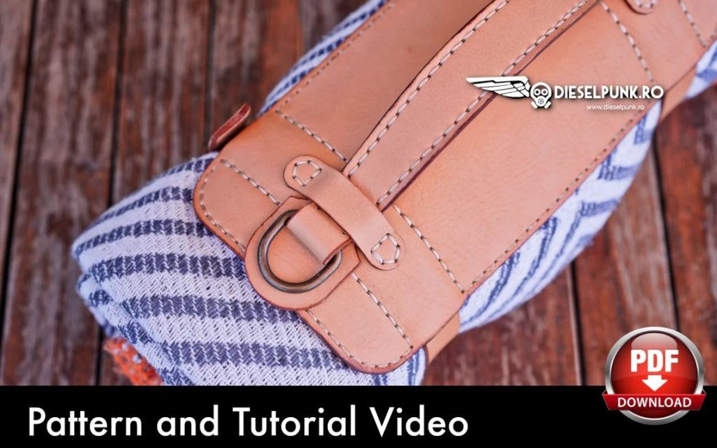 图片[2]-手工皮具图纸 收纳带di170-皮艺果手工皮具图纸