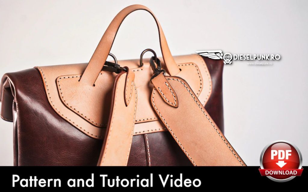 图片[3]-手工皮具图纸 户外背包di172-皮艺果手工皮具图纸