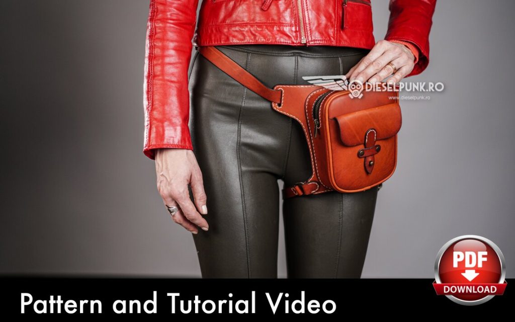 图片[4]-手工皮具图纸 腿包di177-皮艺果手工皮具图纸