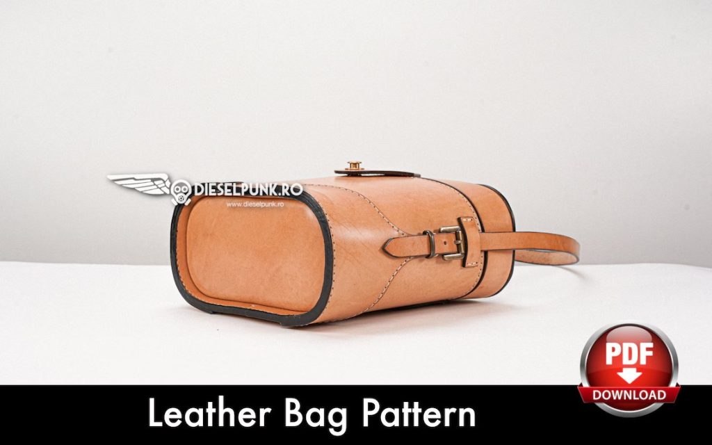 图片[2]-手工皮具图纸 桶包di180-皮艺果手工皮具图纸