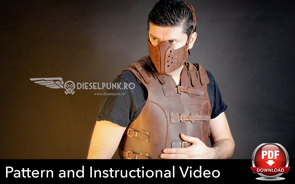 图片[3]-手工皮具图纸 口罩di155-皮艺果手工皮具图纸