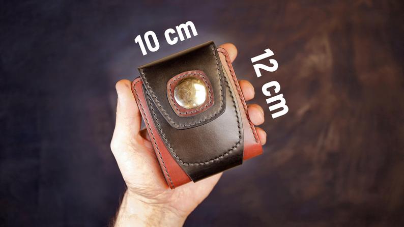 手工皮具图纸 卡包gi001-皮艺果手工皮具图纸
