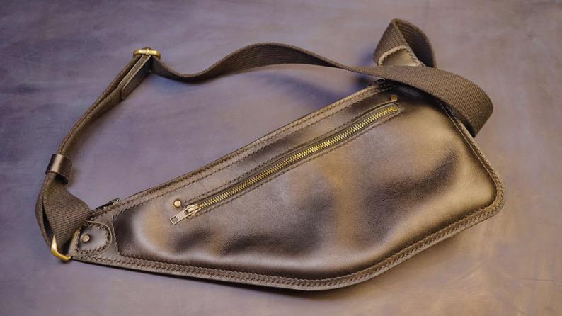 图片[3]-手工皮具图纸 胸挎包gi004-皮艺果手工皮具图纸