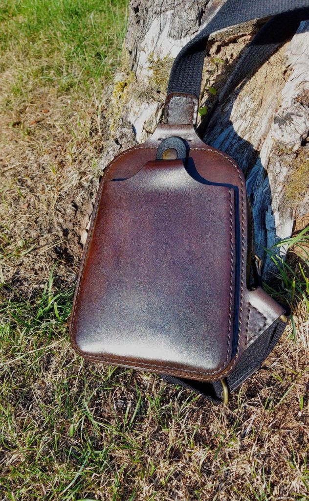 图片[2]-手工皮具图纸 胸挎包gi008-皮艺果手工皮具图纸