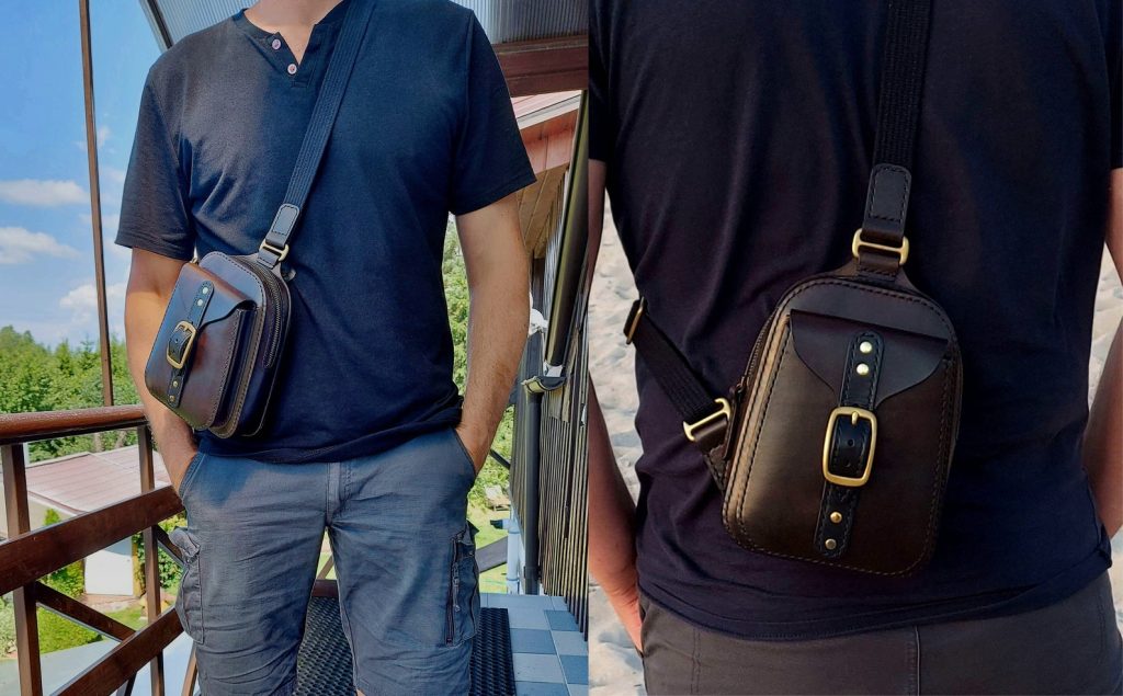 图片[3]-手工皮具图纸 胸挎包gi008-皮艺果手工皮具图纸