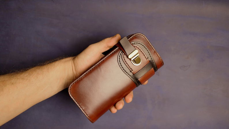 图片[3]-手工皮具图纸 自行车小包gi012-皮艺果手工皮具图纸