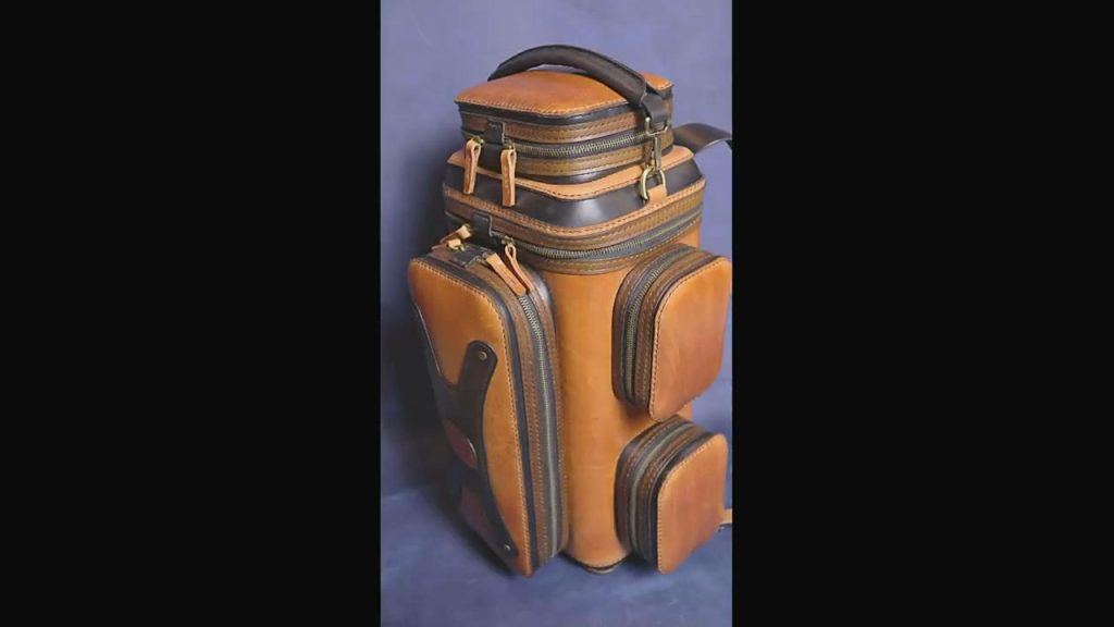 图片[1]-手工皮具图纸 丛林背包gi013-皮艺果手工皮具图纸